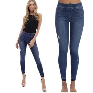 Spanx Distressed Skinny Jeans #20203R size medium